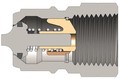 Dixon TR3BF3 3/8" TEMA NIPPLE, 3/8" BSPP, STEEL  Body Material: STEEL Body Size: 3/8"